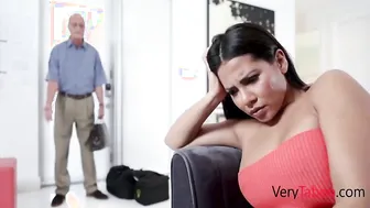 evil mom locks dad and fucks s. rose monroe