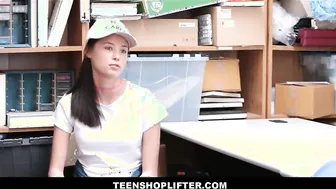 tiny teen caught stealing
