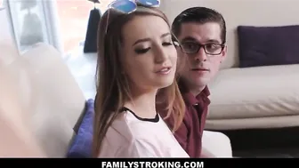hot step sister seduces nerdy brother