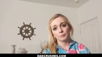 cute teen stepdaughter fucked by dad after having nightmares
