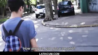 spanish bi sexual twink agrees to be recorded for money pov