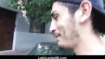 young spanish latino guy from buenos aires sex with stranger on street for cash