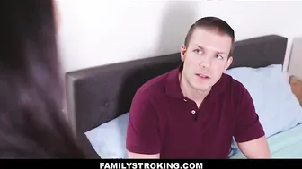 big tits milf step mom fucked by step s. after he buys her sex toy