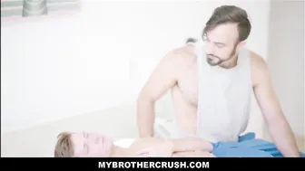 blonde twink step brother family fucked by hot older step brother