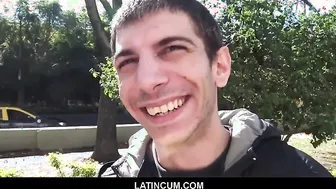 straight amateur scruffy latino boy gay for pay with big dick filmmaker pov