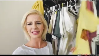 Sister punished for trying wearing my clothes