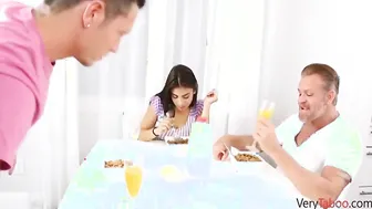 Naughty d. fucks dad and brother!
