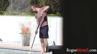 Naughty d. gets mom to sin! WTF