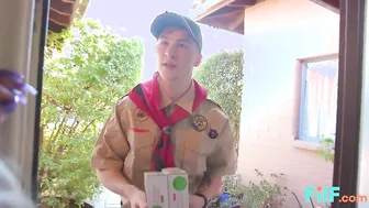 FILF - Busty MILF Nina Elle Fucks A Lucky Boyscout