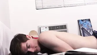Twink Step s. Sex With Step Dad After Catching Him Jerking Off To Him s.