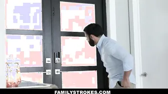 FamilyStrokes - StepNiece (Vienna Black) Fucked By Her Stepuncle By The pool