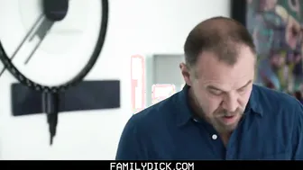FamilyDick - Young Stepson Sucks His Burly Stepdad Into Orgasmic Ecstasy
