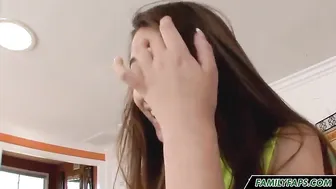 stepdad fucks his stepdaughter with the perfect tits