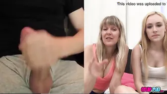 Mom and her d. Watching Me Jerk Off on cam