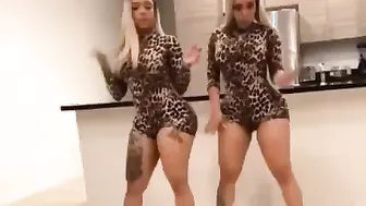 Hot twins twerk it(If you want some hot beats DM on instagram "Lonigunzmadeit")