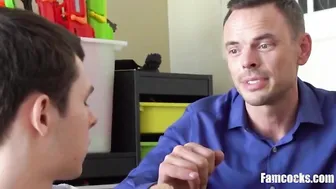 Dad Buys s. A Doll To Fuck With & Helps Him