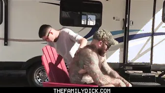Hot Tattooed Muscle Hunk Step Dad Jack Dixon Public Family Sex With Twink Step s. Dylan Hayes