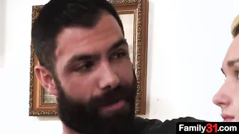 His stepdad understands the s.’s attraction to older guys, so he invites him to join in on a nasty threesome with the older guy next door