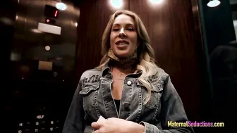 Step Mom Shows Me Her New Big Tits and Sucks My Cock - Nikki Brooks