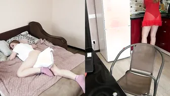 Mom watches her d. masturbate on hidden cam