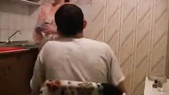 Having fun with my horny aunt. Real hidden cam