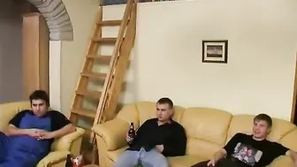 Sarah continues her group sex practice