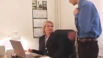 Mature Russian Boss Fucks In Her Office