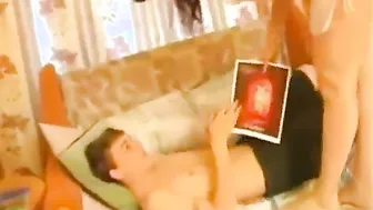 Mature mom seduce young s.