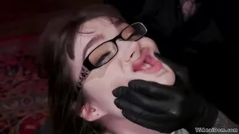 Tattooed priest anal fucks TS student