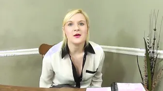 Deep throating for a job Fifi Foxx