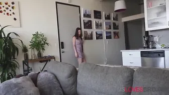 d. Brunette Hot Sister Gets Blackmailed- Lana Rhoades