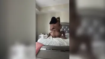 Daughter Rides Dads Early Morning Hard Wood