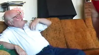 Grandpa Pumpkin Goes Wild Over His Meat