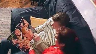 Stepmom Teaches Stepson About Actual Porn