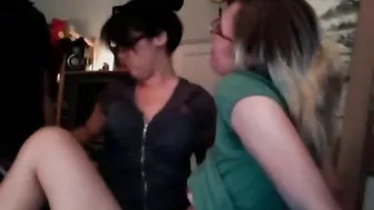 EskimoTube.com - Streaming Videos of Unknown - College Girls Real Threesome - Pornstars And Centerfo