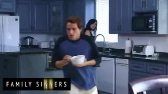 FamilySinners - Whitney Wright Making Out With Her New Step Brother