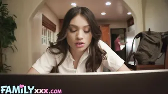 FamilyXXX - Slutty Latina Schoolgirl Step Sister