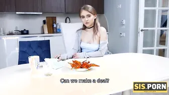 SISPORN. In exchange for homework bimbo girl has sex with stepbrother