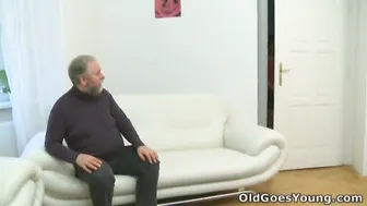 Old Goes Young - Maria lets an old guy fuck her