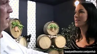 vixen suck and fuck an old cock