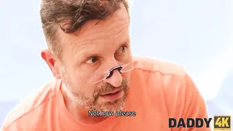 DADDY4K Gamer guy didnt see the cutie getting fucked by his step-dad