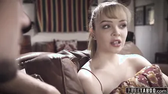 PURE TABOO Anxious Alone Aliya Brynn Gives Her Virginity To No Longer Be A Favorite Target