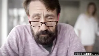 PURE TABOO Dad Manipulates Step-Daughter Into Sex