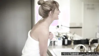 PURE TABOO Evil Lesbian StepMom Baits Dates Using Hot Son