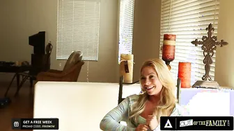 OUT OF THE FAMILY - Hot Blonde Katerina Kay Fucks Hard With Her BFF's Stepdad