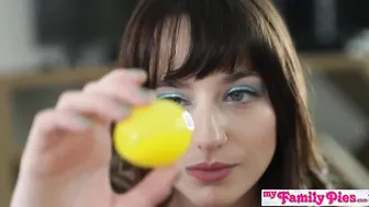 "Will You Finger Me Mr. Easter Bunny?" Lana Smalls Asks Stepbro
