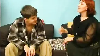 Adult Aunt Seduced Her Shy Nephew