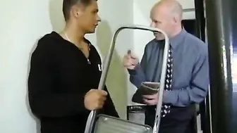 german busty mature dad and son