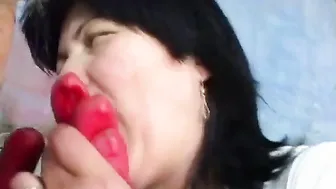 Chubby Grandma Anal