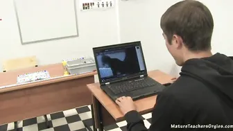 Russian mature teacher 6